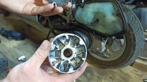 Установка Вариатора Koso  Honda Dio AF 35