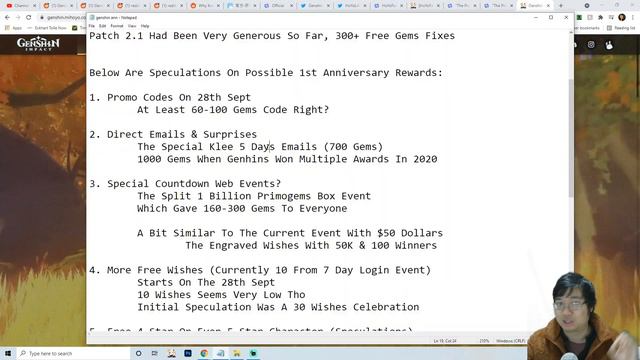 NEW Genshin 1st Year Anniversary LIVESTREAM! FREE Raffle & Loots! | Genshin Impact смотреть онлайн