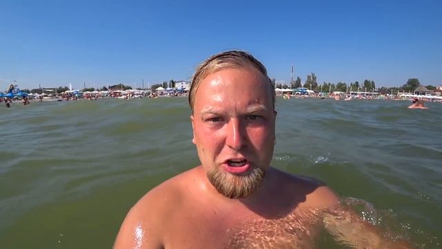 Коблево. Почему так дорого? Куча людей на пляже. Какое море в Коблево? смотреть онлайн