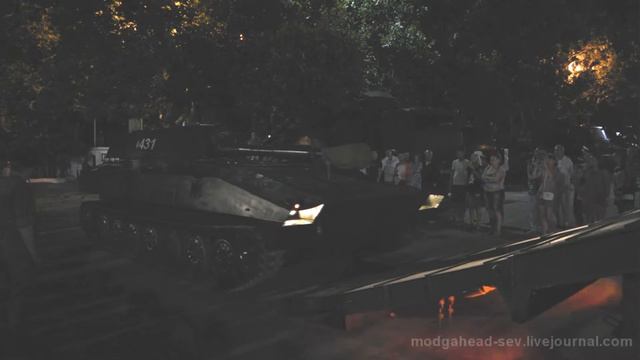 Погрузка САУ 'Гвоздика' смотреть онлайн