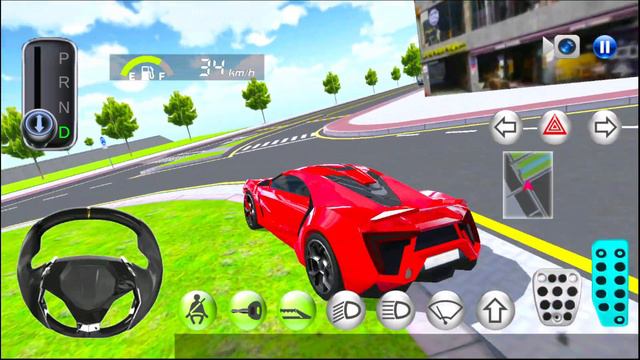 Accident with big green truck || 3D Driving Class Gameplay || 3D Racing Zone смотреть онлайн