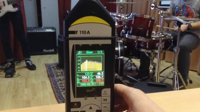 Измерение уровня шума на сцене смотреть онлайн