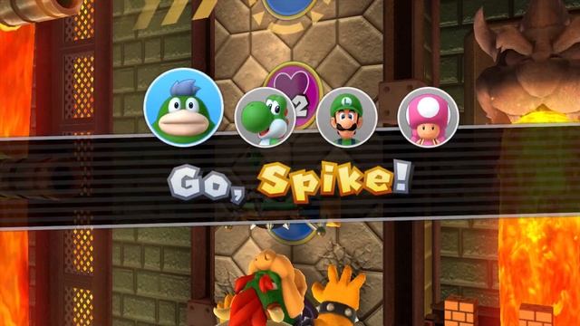 Mario Party 10 Bowser Party #671 Spike, Yoshi, Luigi, Toadette Chaos Castle Master Difficulty смотреть онлайн