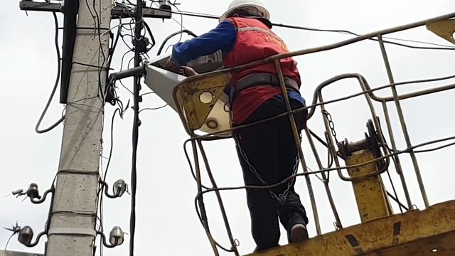 Новое освещение. г.Кара-Балта. Мэрия Кара-Балта. МП"Универсал". смотреть онлайн