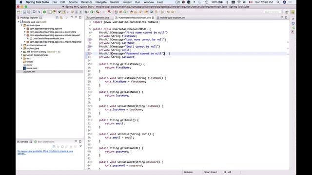 REST API with Spring Boot - Validate HTTP Request Body with Hibernate Bean Validation Constraints смотреть онлайн