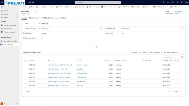 Gift Aid Claim Processing for Dynamics 365 with Charity Hub смотреть онлайн