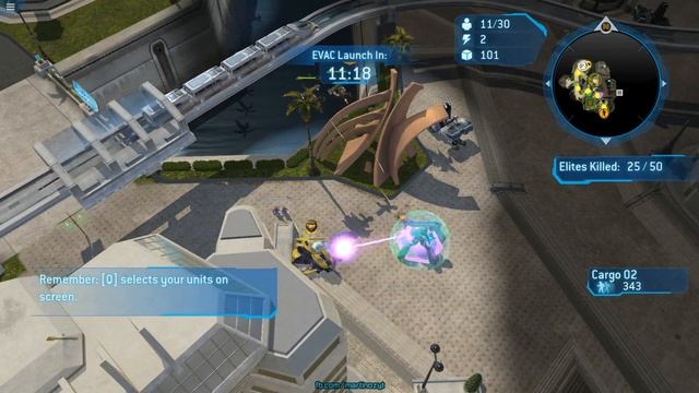Halo Wars Legendary Gold Campaign - Mission 4 Arcadia City