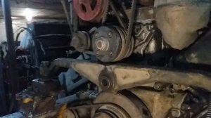 Установка двигателя ЯМЗ-7511 на К-701