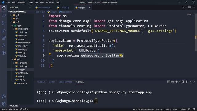 Routing in Django Channels (Hindi) смотреть онлайн