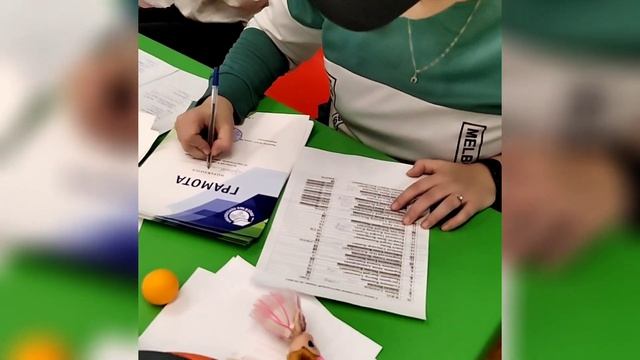 Турнир по настольному теннису среди родителей СПДО Ньютошка и Лицея 6 Перспектива смотреть онлайн