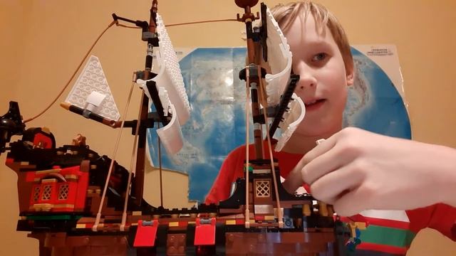 Обзор на набор Lego Creator 3 in 1 Пиратский корабль (31109) смотреть онлайн