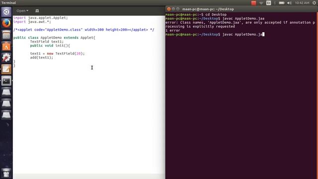 26. AWT: How to add TextFields and Button in Applet. | Java | Hindi | Tech-gram | смотреть онлайн