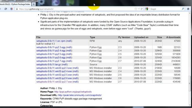 Installing Easy_Install and Pip смотреть онлайн