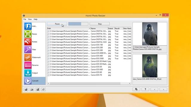 Hornil Photo Resizer - basic tutorial смотреть онлайн