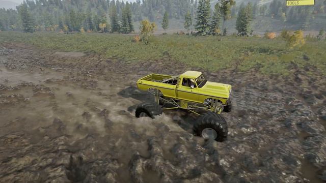 New BIG BLUE Scout Ford Body MEGAtruck for SnowRunner смотреть онлайн