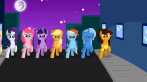 Песня Майкла Джексона (пепеделанная под песню пони) Пони и Брони это круто :D