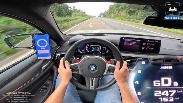 2024 BMW M5 Competition | Acceleration Sound & Autobahn POV