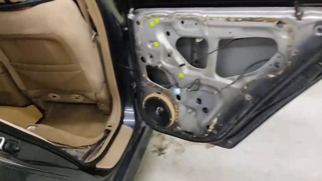 Honda Accord 7. Рукожопная установка динамиков. смотреть онлайн