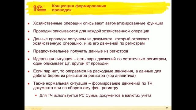 Оперативный контур как основа регламентированного учета Трефиленков Дмитрий, 1С 1 смотреть онлайн