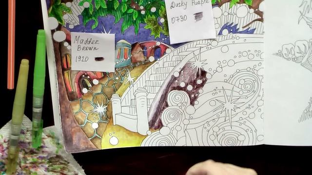 Colouring 'The Magical Christmas' Christmas in Rio / Раскраска-антистресс "Магия рождества" смотреть онлайн