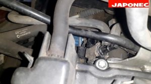 Mitsubishi Colt coolant temperature sensor location