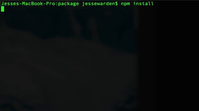 Node's Package.json смотреть онлайн