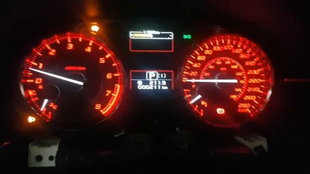Приборная панель Subaru WRX 2016 Canada тестовое подключение смотреть онлайн