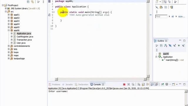 Java Programming #65 User login part1 смотреть онлайн