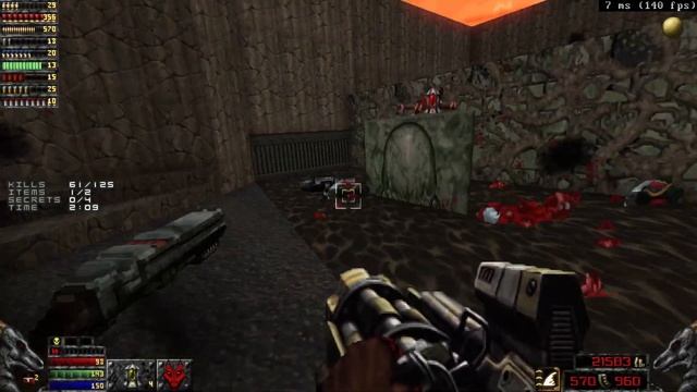 512 Linedefs of /vr/ #1 [Doom 2 wad /w Guncaster & EVP mods] смотреть онлайн