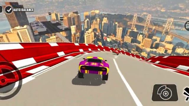 Impossible Car Tracks 3D - Играем в футбол машиной - Победа!!! смотреть онлайн