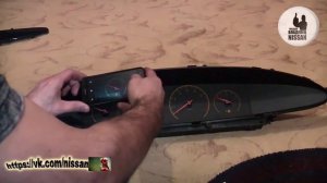 Nissan Primera P12. Пересвет панели приборов рестайл ч. 1 (разборка) Перезаливка.