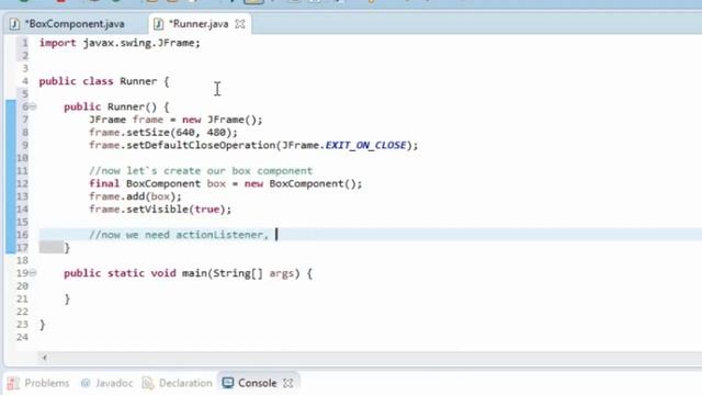 JAVA Animation with Action Listener and timer смотреть онлайн