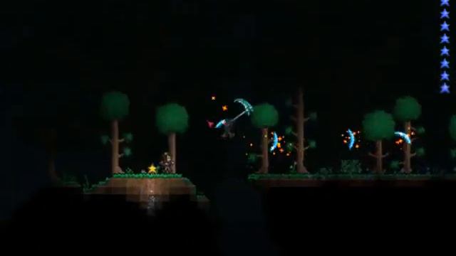 Прохождение Terraria 2 часть (Армия гоблинов,Мозг Ктулху) смотреть онлайн