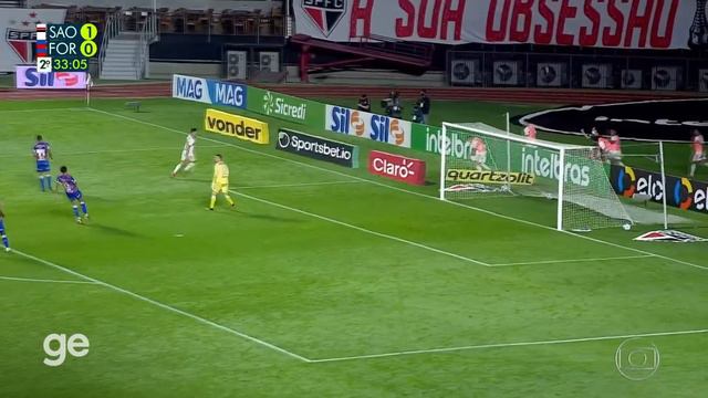 SÃO PAULO 2 X 2 FORTALEZA | MELHORES MOMENTOS | QUARTAS DE FINAL COPA DO BRASIL 2021 | Ge.globo