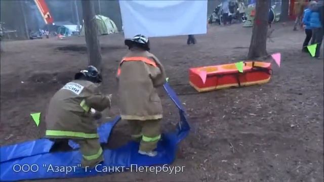 Аттракцион для эстафет - Гусеница смотреть онлайн