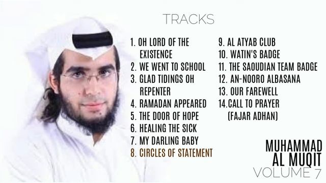 Muhammad Al-Muqit Vol. 7 | NASHEED COLLECTION | VOCALS - NO MUSIC | أناشيد محمد المقيط - بدون موسيق