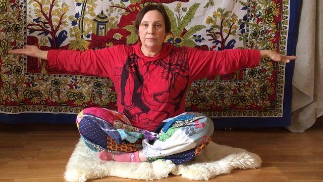 Упражнение №4 из утреннего комплекса "7 минут йоги" смотреть онлайн