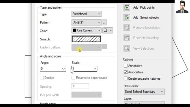 AutoCAD CLASS 34 - Hatch Command of AutoCAD - Hatch Edit - English Subtitle смотреть онлайн