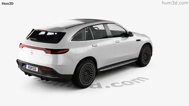 Mercedes-Benz EQC 2020 3D model by Hum3D.com смотреть онлайн