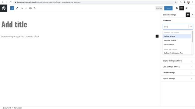 How To Add Dynamic Sidebars To Your WordPress Website Using Kadence Theme смотреть онлайн
