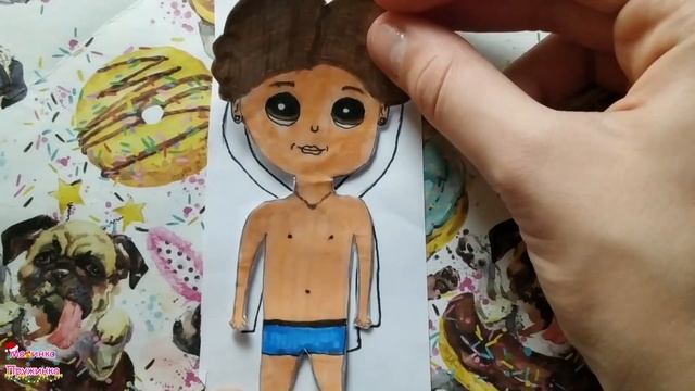 РИСУЮ ОДЕЖДУ ДЛЯ ПЕТИ. МОИ РИСОВАЛКИ. СВОИМИ РУКАМИ смотреть онлайн