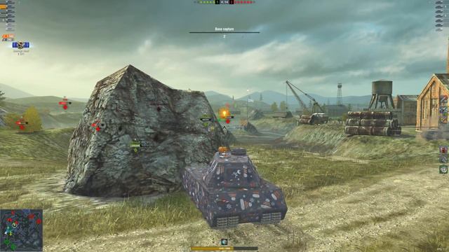 WOT Blitz Face Off || Mäuschen vs E 75 смотреть онлайн