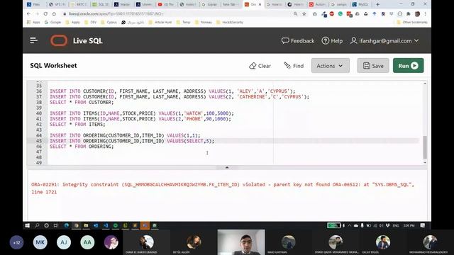 Database Management Course Session - Oracle Database SQL смотреть онлайн