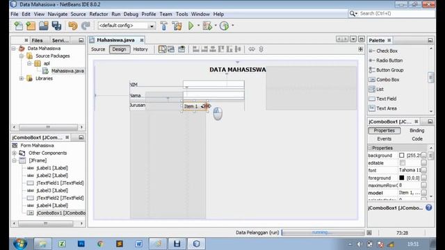 09 - Pengenalan Java GUI (Graphic User Interface) смотреть онлайн