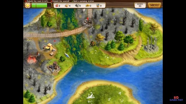 Roads Of Rome 3 Walkthrough Episode 1 VENUS Level 2 Expert Mode смотреть онлайн