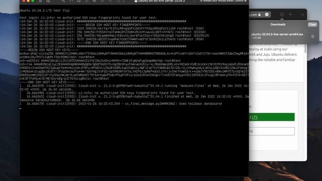 M1 VMWare Fusion Ubuntu 20.04 Installation смотреть онлайн