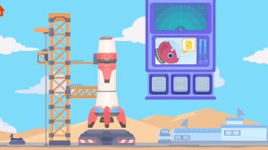 Строим космический корабль и запускаем динозаврика в космос