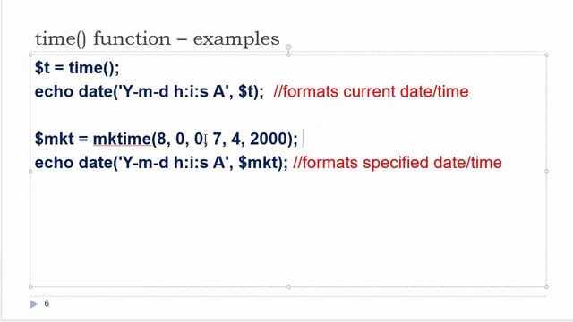 PHP / MySQL Course 05 - Working with Dates and Time (functions and objects) смотреть онлайн