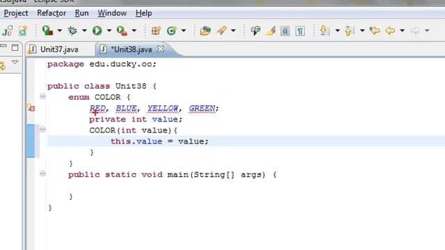 Bài 38 Java cơ bản Enum 2 смотреть онлайн