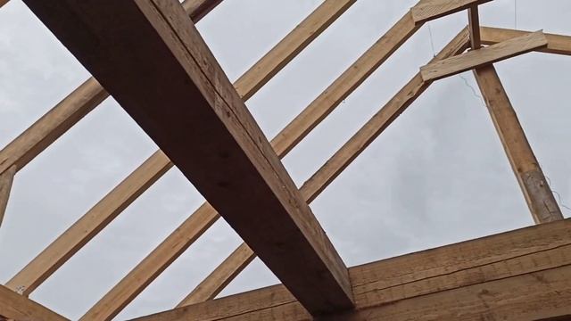 стропила на бане 6на6 своими руками смотреть онлайн